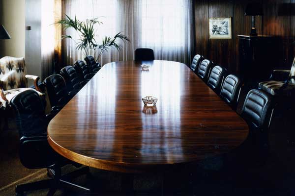 Rosewood veneered Conference / Meeting Table