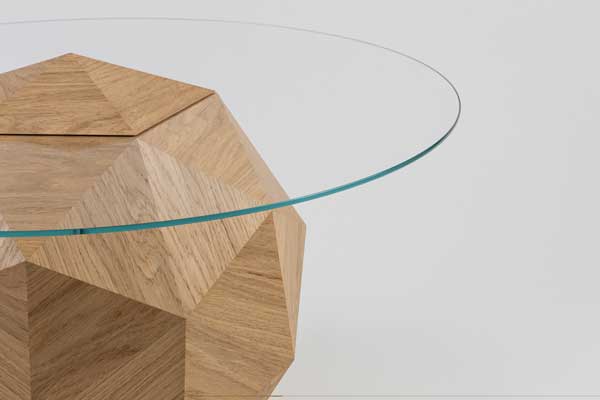Orb Table in European Oak